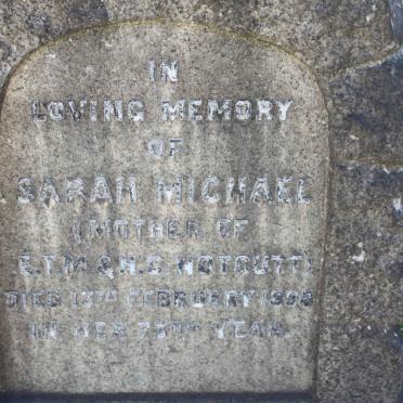 MICHAEL Sarah -1898 