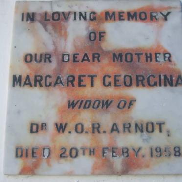 ARNOT Margaret Georgina -1958