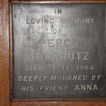 ANSCHUTZ Percy -1966