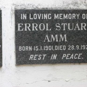 AMM Errol Stuart 1901-1976