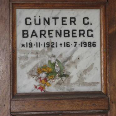 BARENBERG Gunter G. 1921-1986