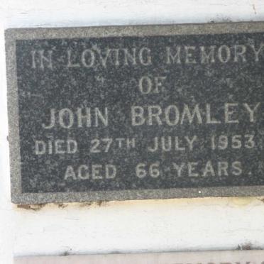 BROMLEY John -1953