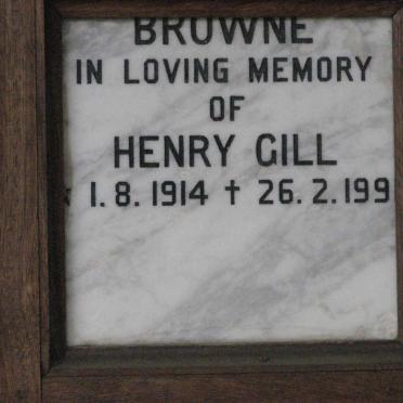BROWNE Henry Gill 1914-199?