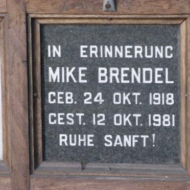BRENDEL Mike 1918-1981