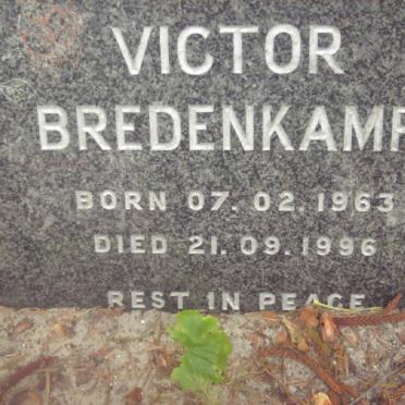 BREDENKAMP Victor 1963-1996
