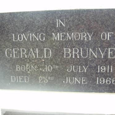 BRUNYEE Gerald 1911-1966
