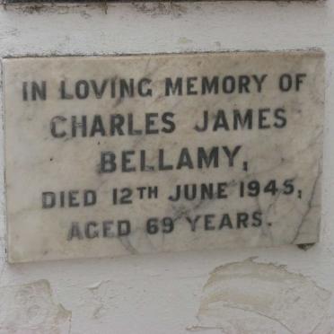 BELLAMY Charles James -1945