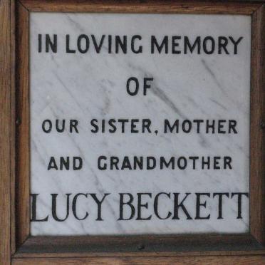 BECKETT Lucy 