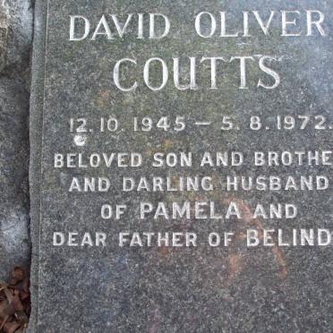 COUTTS David Oliver 1945-1972