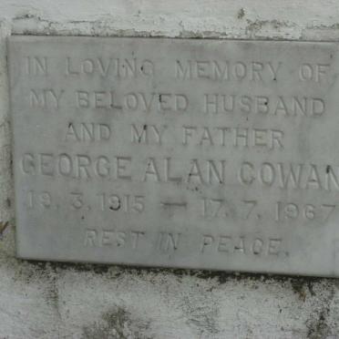 COWAN George Alan 1915-1967