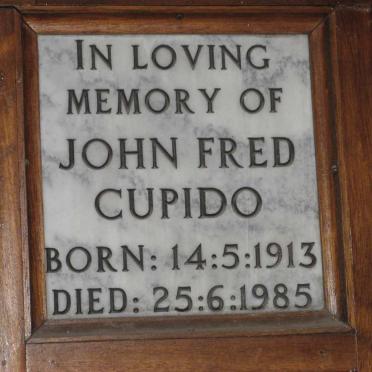 CUPIDO John Fred 1913-1985