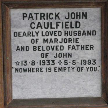 CAULFIELD Patrick John 1933-1993