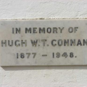 CONNAN Hugh W.T. 1877-1948