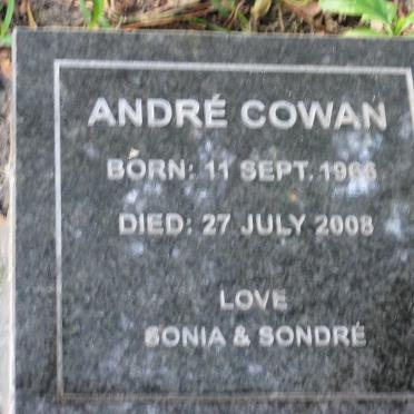 COWAN Andre 1966-2008