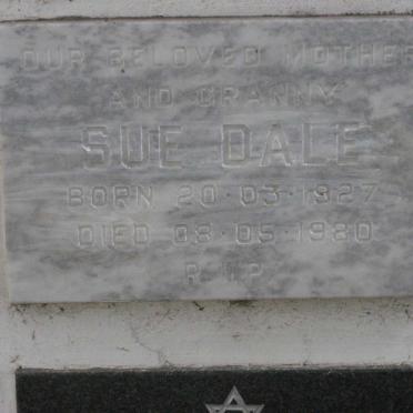DALE Sue 1927-1980
