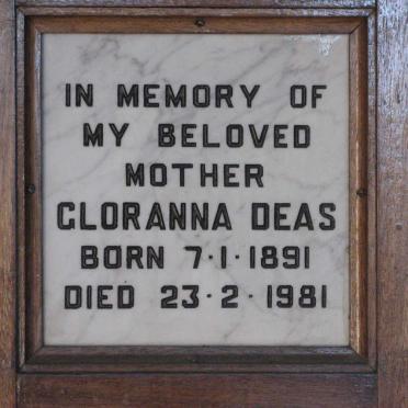 DEAS Gloranna 1891-1981