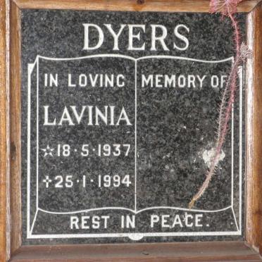 DYERS Lavinia 1937-1994