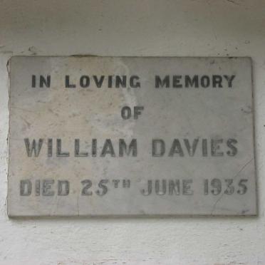 DAVIES William -1935