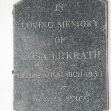 ERKRATH Rosa -1954