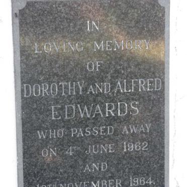 EDWARDS Alfred -1964 &amp; Dorothy -1962