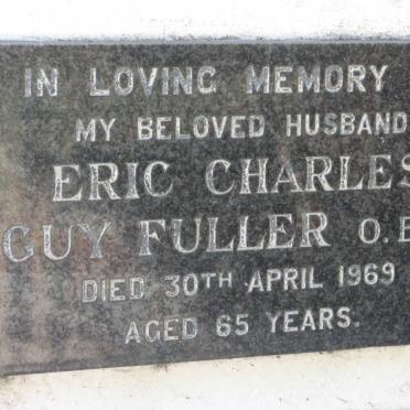 FULLER Eric Charles Guy -1969