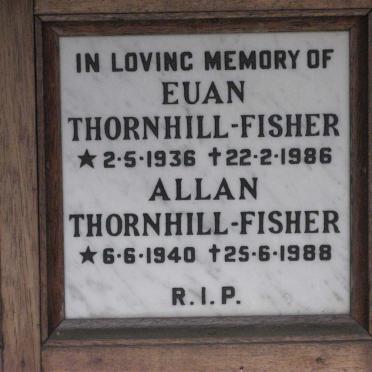 FISHER Euan, THORNHILL 1936-1986 :: THORNHILL-FISHER Allan 1940-1988