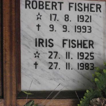FISHER Robert 1921-1993 &amp; Iris 1925-1983