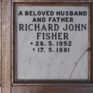FISHER Richard John 1952-1981