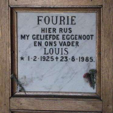 FOURIE Louis 1925-1985