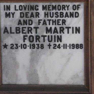 FORTUIN Albert Martin 1938-1988