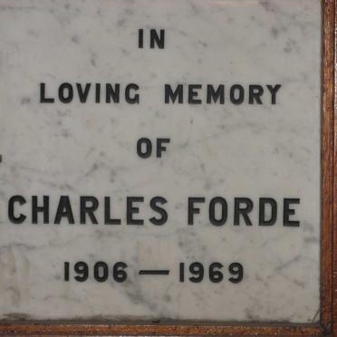 FORDE Charles 1906-1969