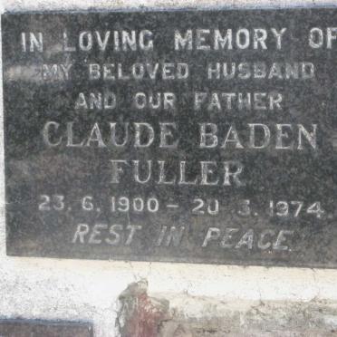 FULLER Claude Baden 1900-1974