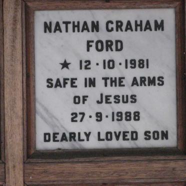 FORD Nathan Graham 1981-1988