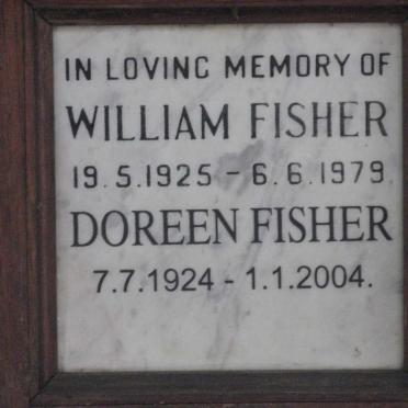 FISHER William 1925-1979 &amp; Doreen 1924-2004