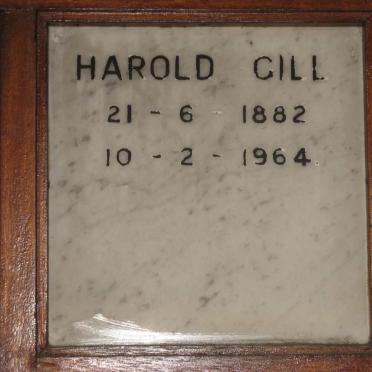 GILL Harold 1882-1964