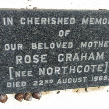 GRAHAM Rose nee NORTHCOTE -1966