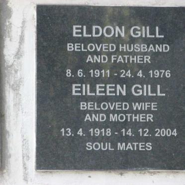 GILL Eldon 1911-1976 &amp; Eileen 1918-2004
