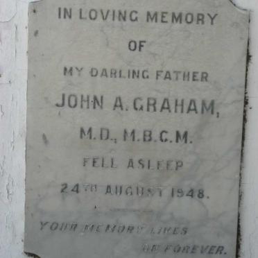 GRAHAM John A. -1948