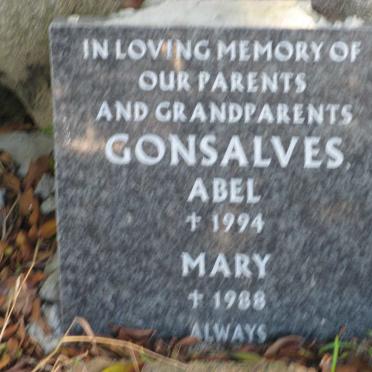 GONSALVES Abel -1994 &amp; Mary -1988