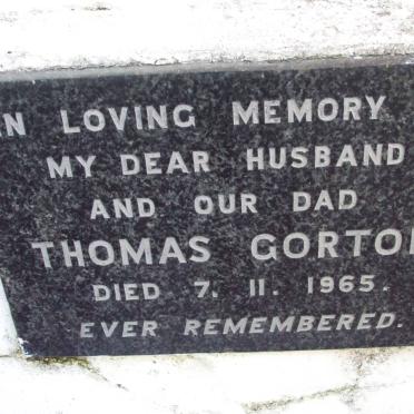 GORTON Thomas -1965