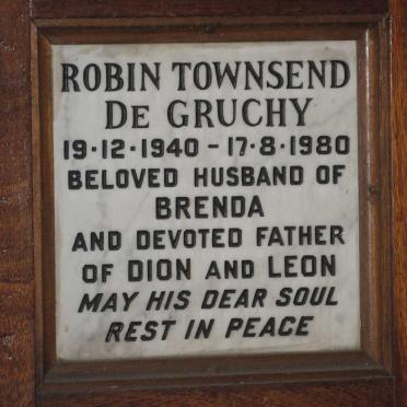 GRUCHY Robin Townsend, de 1940-1980