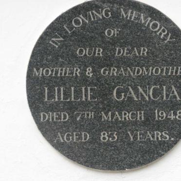 GANCIA Lillie -1948