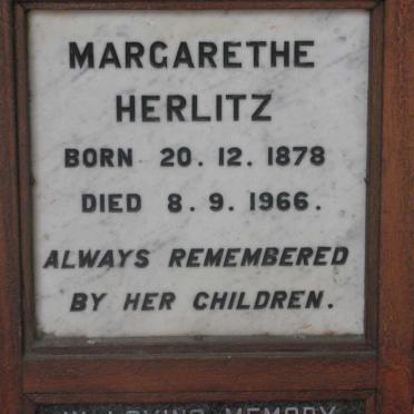 HERLITZ Margarethe 1878-1966