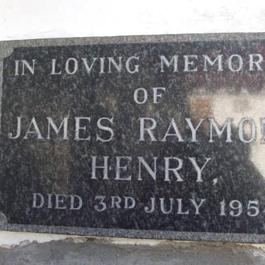 HENRY James Raymond -1954