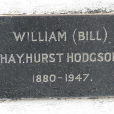 HODGSON William Hayhurst 1880-1947