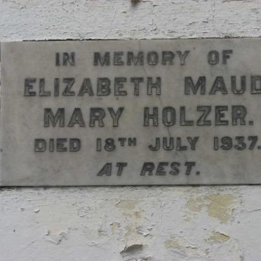 HOLZER Elizabeth Maud Mary -1937