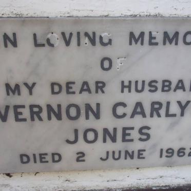 JONES Vernon Carlyse -1962