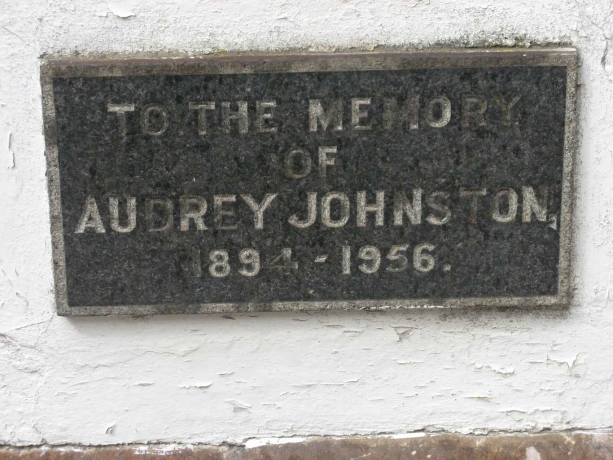 JOHNSTON Audrey 1894-1956