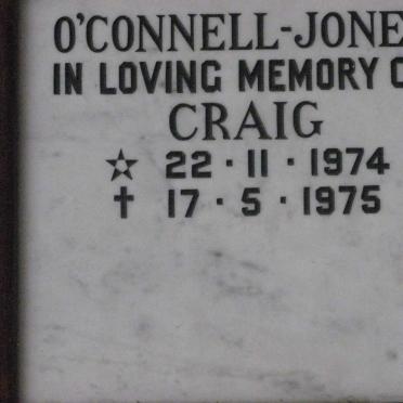 JONES Craig, O'CONNELL 1974-1975