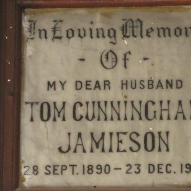 JAMIESON Tom Cunningham 1890-1957